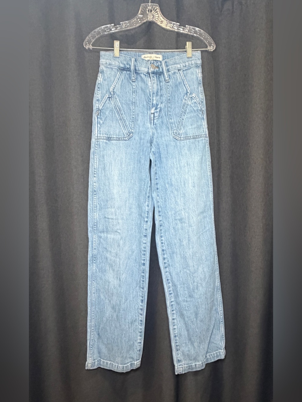 MADEWELL x Warm | straight leg high rise jeans